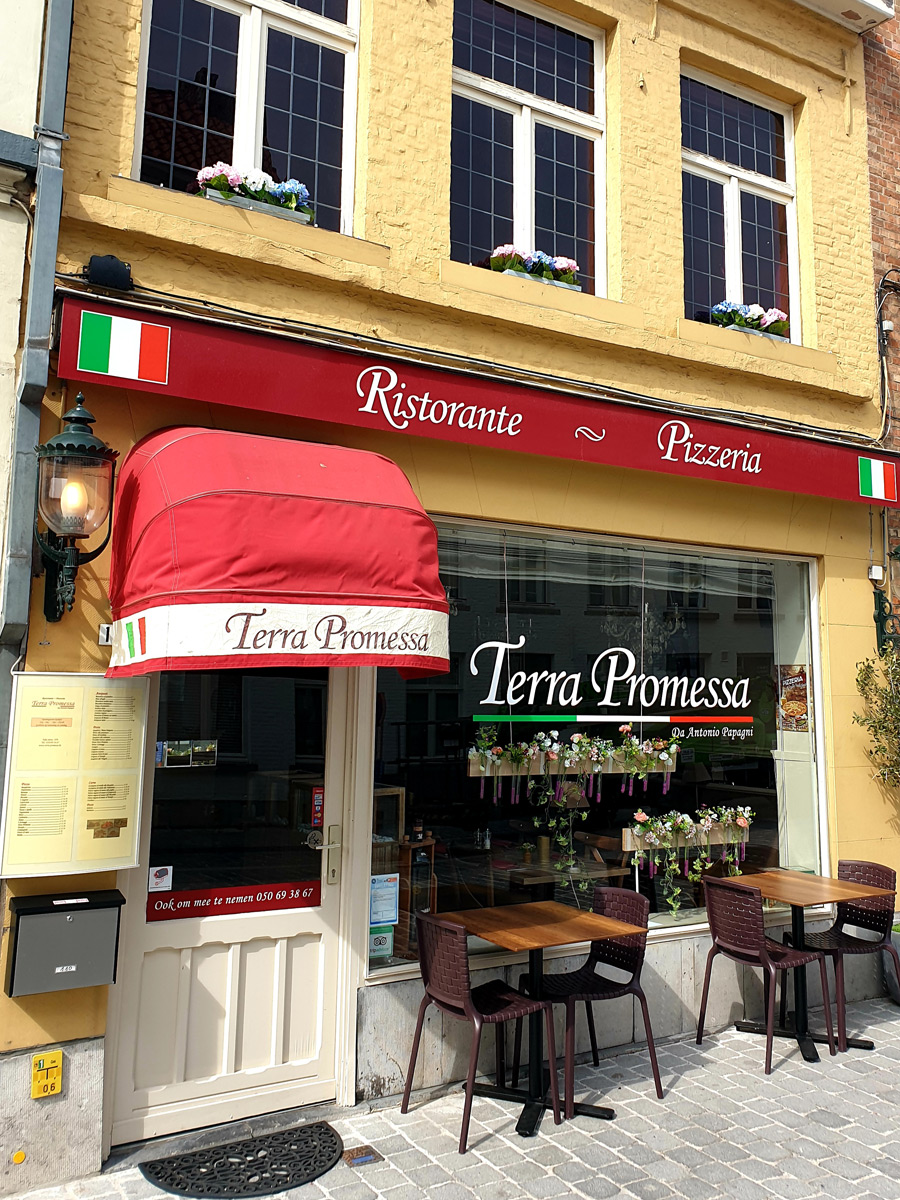 Terra Promessa Brugge gevel restaurant